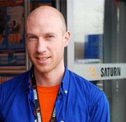 Peter Koekkoek, Department manager Saturn, Antwerpen