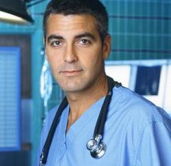 George Clooney, oftewel dokter Douglas Ross uit 'E.R.'