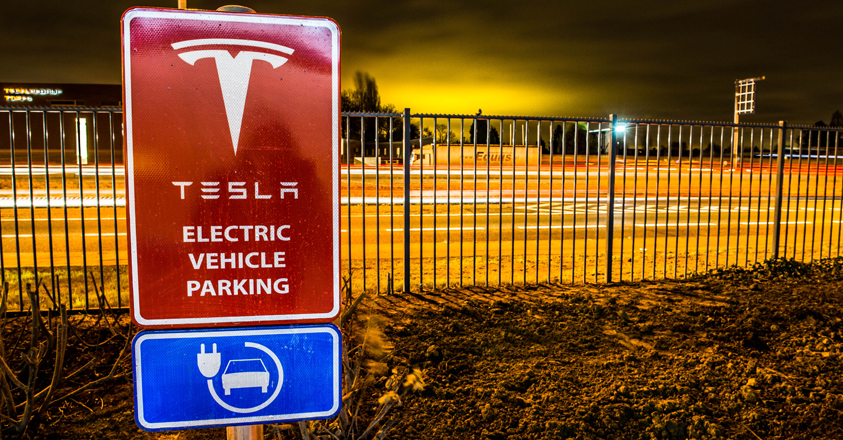 Tesla parking