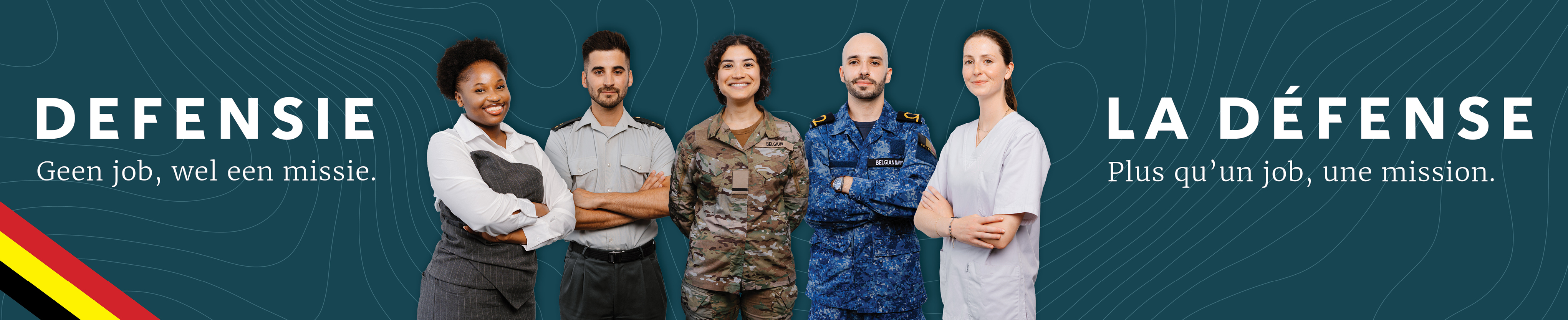 Banner Defensie - La Défense