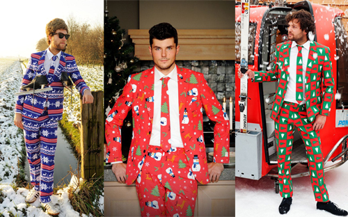 Christmas suit compilation