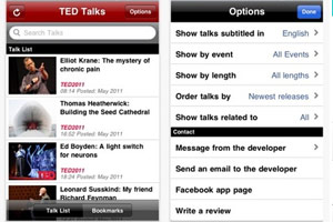 Ted talks app